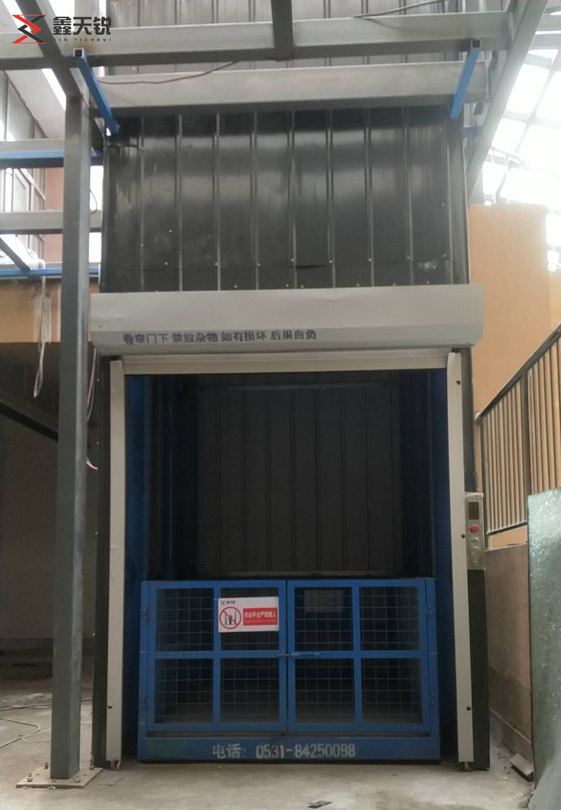 南京双轨双缸液压货梯